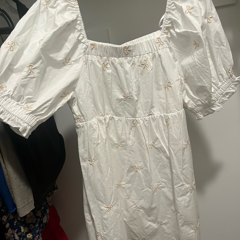 Very J Elegant White Dress